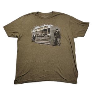 Zac Brown Band 2014 Tour Tee Shirt Brown XL
